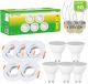 Lot de 50 Spot LED 4.9W 120° GU10 orientable downlight Ø90 Lumière Blanc Neutre
