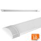 Lot de 10 Réglette LED 18W 1500lm Blanc Neutre 60cm