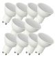 Lot de 10 Ampoules LED GU10  9W, 730lm, blanc neutre 4000K