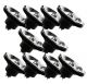 Lot de 10 Spot LED AR111 GU10 12 watts, blanc neutre 4000K 45° 1050lm 
