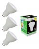 Pack de 3 Ampoules Led GU10 5W Blanc Chaud 3000K eq. 50W Halogène 120°